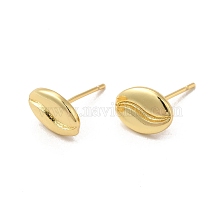 Rack Plating Brass Stud Earring for Women TB3850