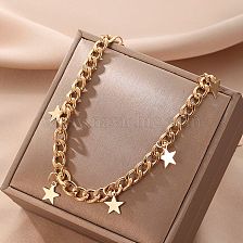 1 Piece Fashion Pentagram Alloy Plating Women'S Necklace