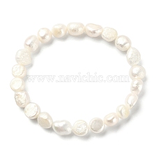 Natural Pearl Beaded Stretch Bracelets