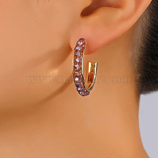 Fashionable and Versatile Gold Plated Earrings for Women