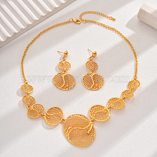 Elegant Fashion Jewelry Set with 18K Gold Plating for Women