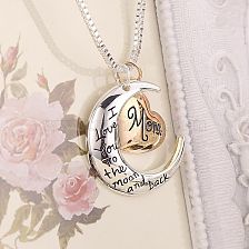  Fashion Love Pendant I Love You Mom Sweater Chain Necklace Yiwu  Wholesale