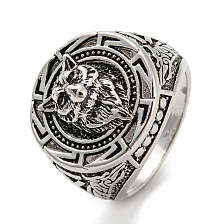 Alloy Wolf Finger Rings