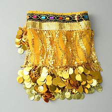 Polyester Tassel Fringe Trimming, Garment Accessories, Plastic Sequins and Acrylic Rhinestone Chains Belt for Women