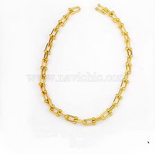 1 Piece Fashion U-Shaped Lock Copper Patchwork Plating Bracelets Earrings Necklace