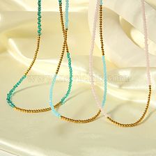 Bohemian Color Block Seed Bead Beaded Women's Necklace