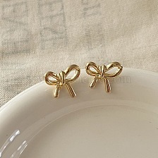 Retro Hong Kong style style earrings for women in 2024, popular internet celebrity, niche high-end earrings, gold versatile earrings